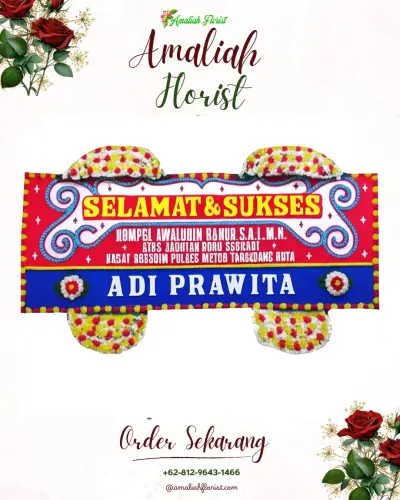 Karangan Bunga Ucapan Selamat cilograng